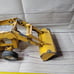 Vintage Ertl 1/16 International harvester diecast backhoe / loader yellow