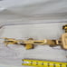Vintage Ertl 1/16 International harvester diecast backhoe / loader yellow