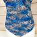 Becca Snakeskin One Piece Blue 1X