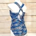 Becca Snakeskin One Piece Blue 1X