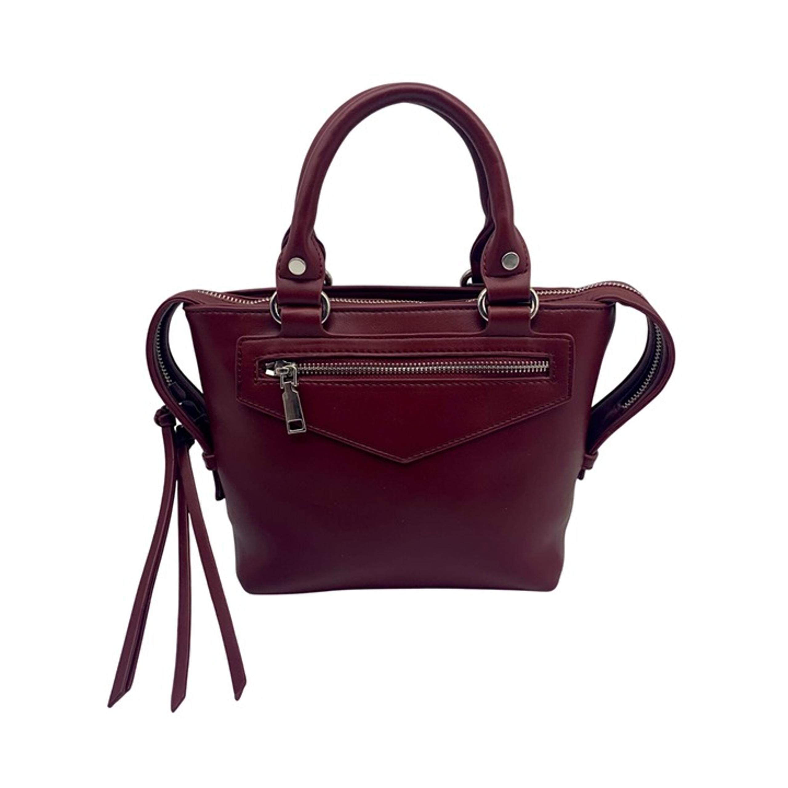 Urban Expressions Burgundy Satchel Convertible Crossbody - NWT