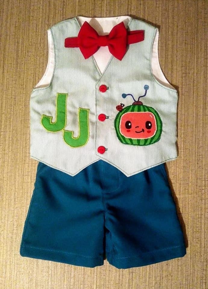 Cocomelon bday outfit