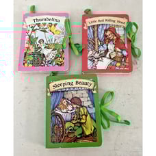 Vintage Pop-Up Mini Fairy Tale Books Lot of 3 Price/Stern/Sloan Intervisual Comm