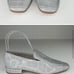 Jeffery Campbell Marko Gray Crocodile Loafer 7.5