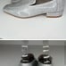 Jeffery Campbell Marko Gray Crocodile Loafer 7.5