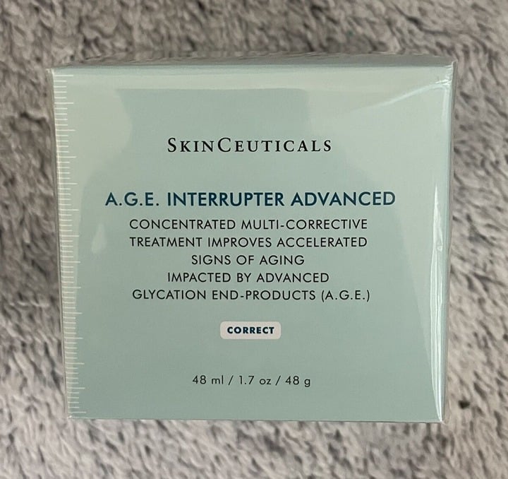 SKINCEUTICALS AGE INTERRUPTER ADVANCED FACE CREAM FULLSIZE 1.7 OUNCES FRESH