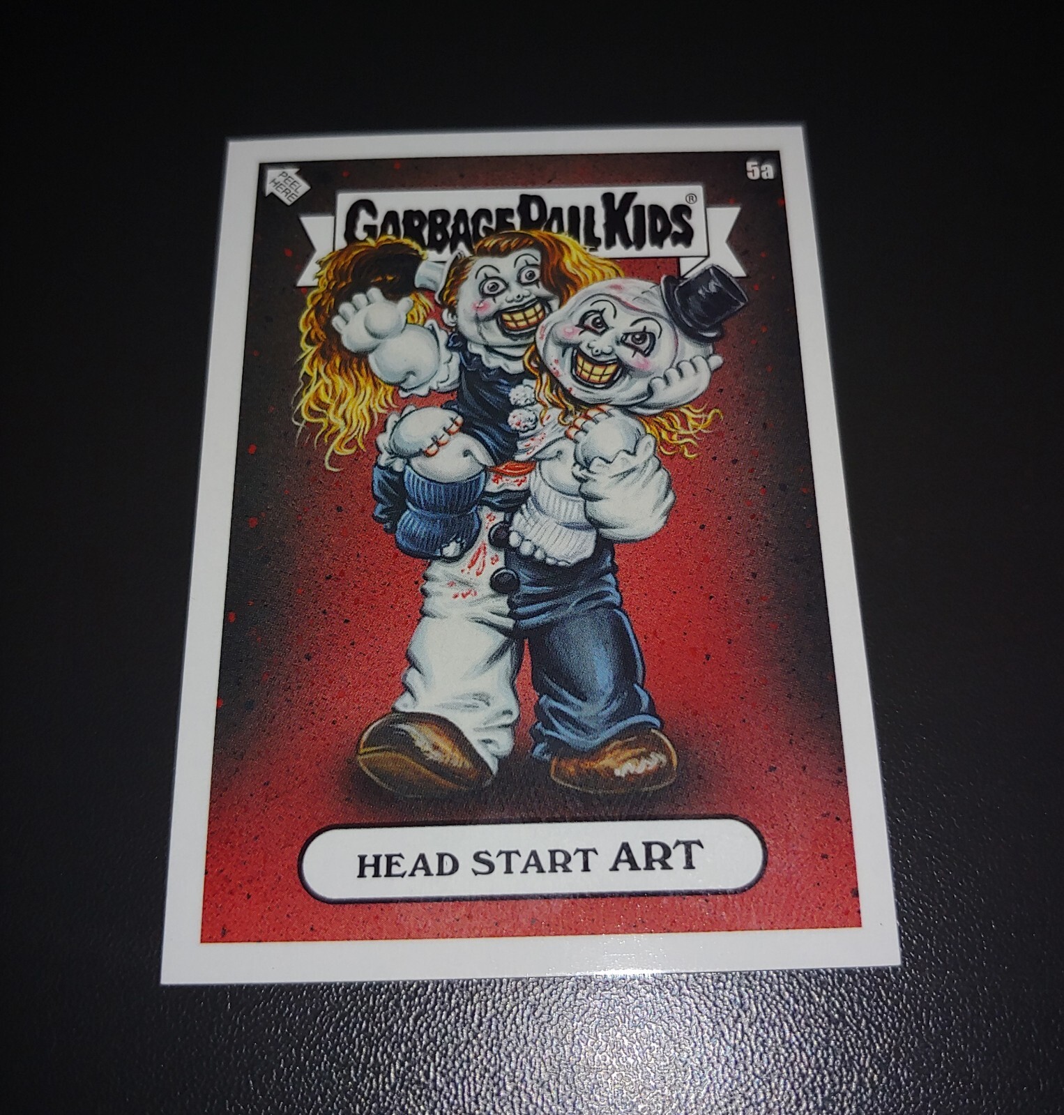 2023 Garbage Pail Kids 5a Head Start Art Online Exclusive TERRIFIER GPK