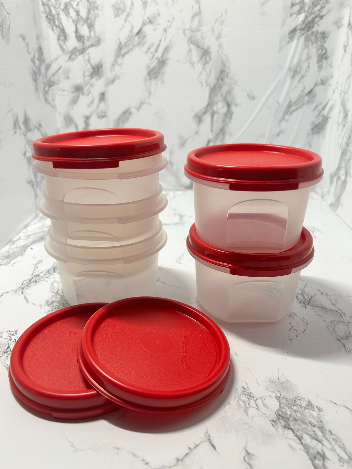 Tupperware Modular Mates Round 1 (set of 5)