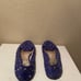 Michael Kors Blue Suede Studded Flats