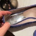 Michael Kors Blue Suede Studded Flats