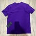 Cotton Jersey T-Shirt size M purple