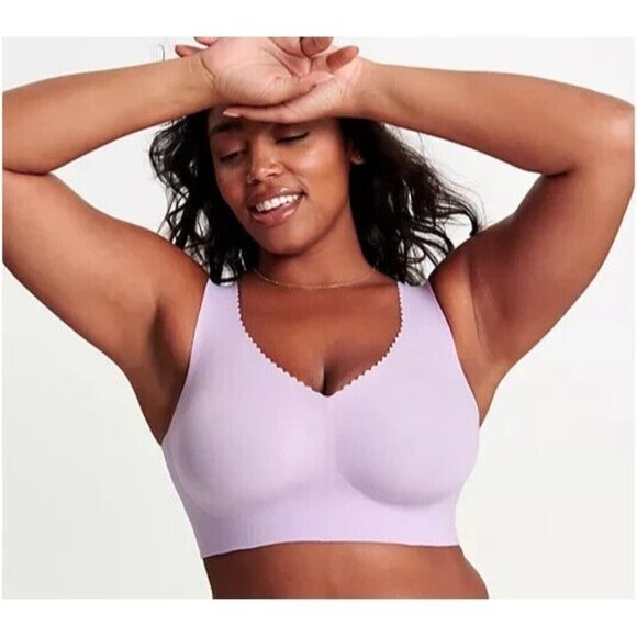 Evelyn & Bobbie Evelyn Seamless Wirefree Bra Lavender Medium A677303