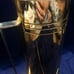 Gold Plated Modernist Pitcher 24k GP Mid Century with Stirrer 1960s