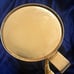 Gold Plated Modernist Pitcher 24k GP Mid Century with Stirrer 1960s