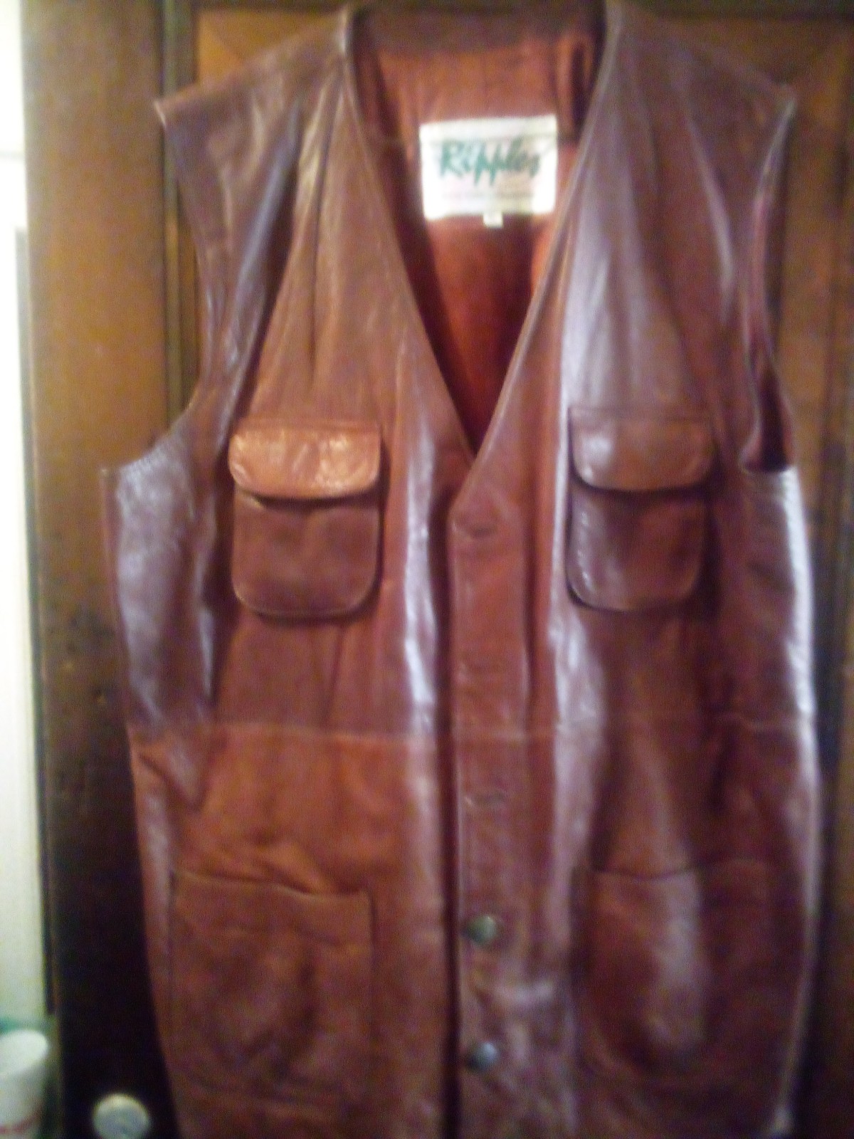 A Butter Leather Vest