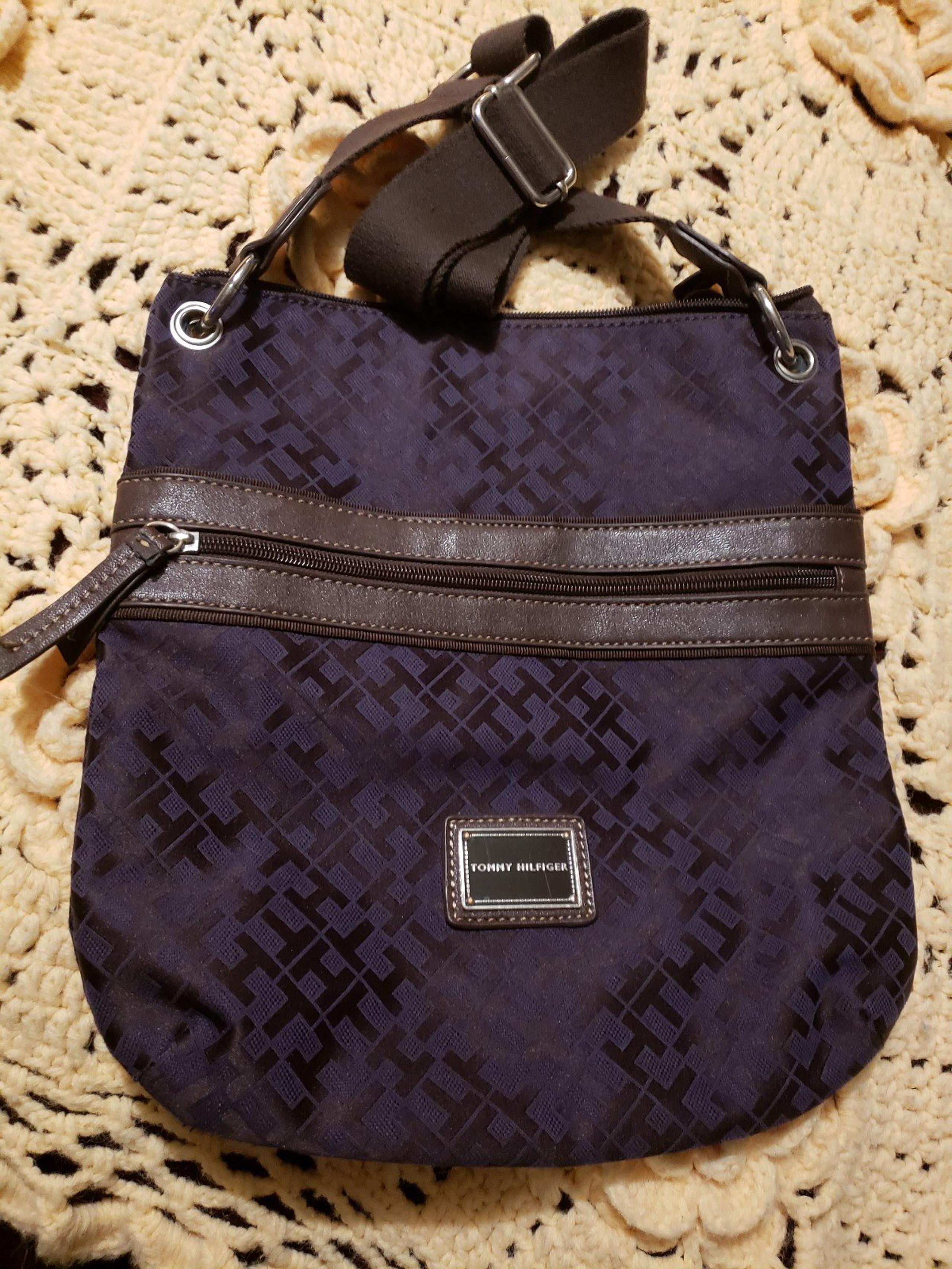 Tommy Hilfiger Brown Crossbody Bag, NEW