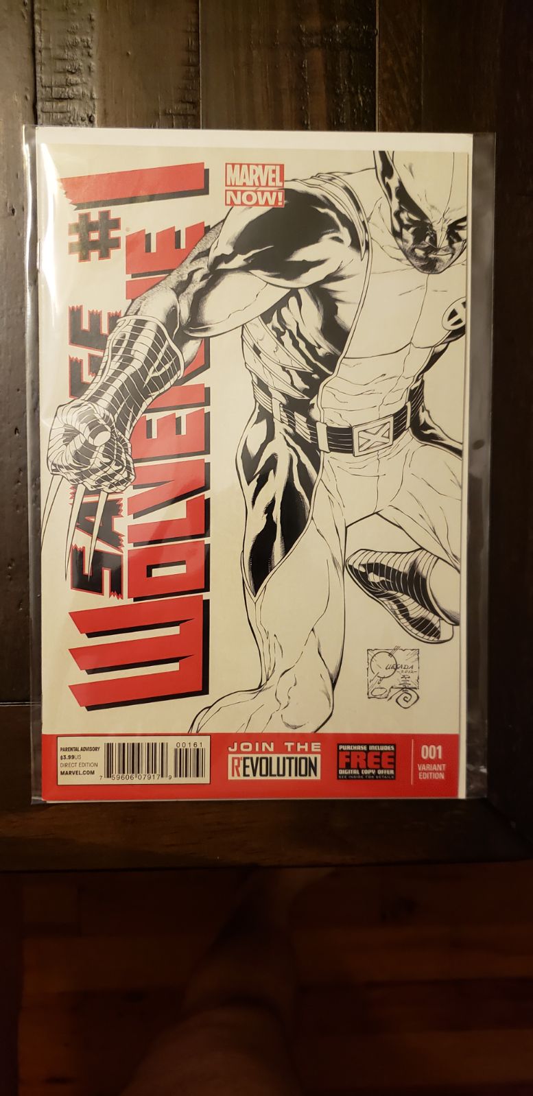 Wolverine #1 QUESADA SKETCH VARIANT