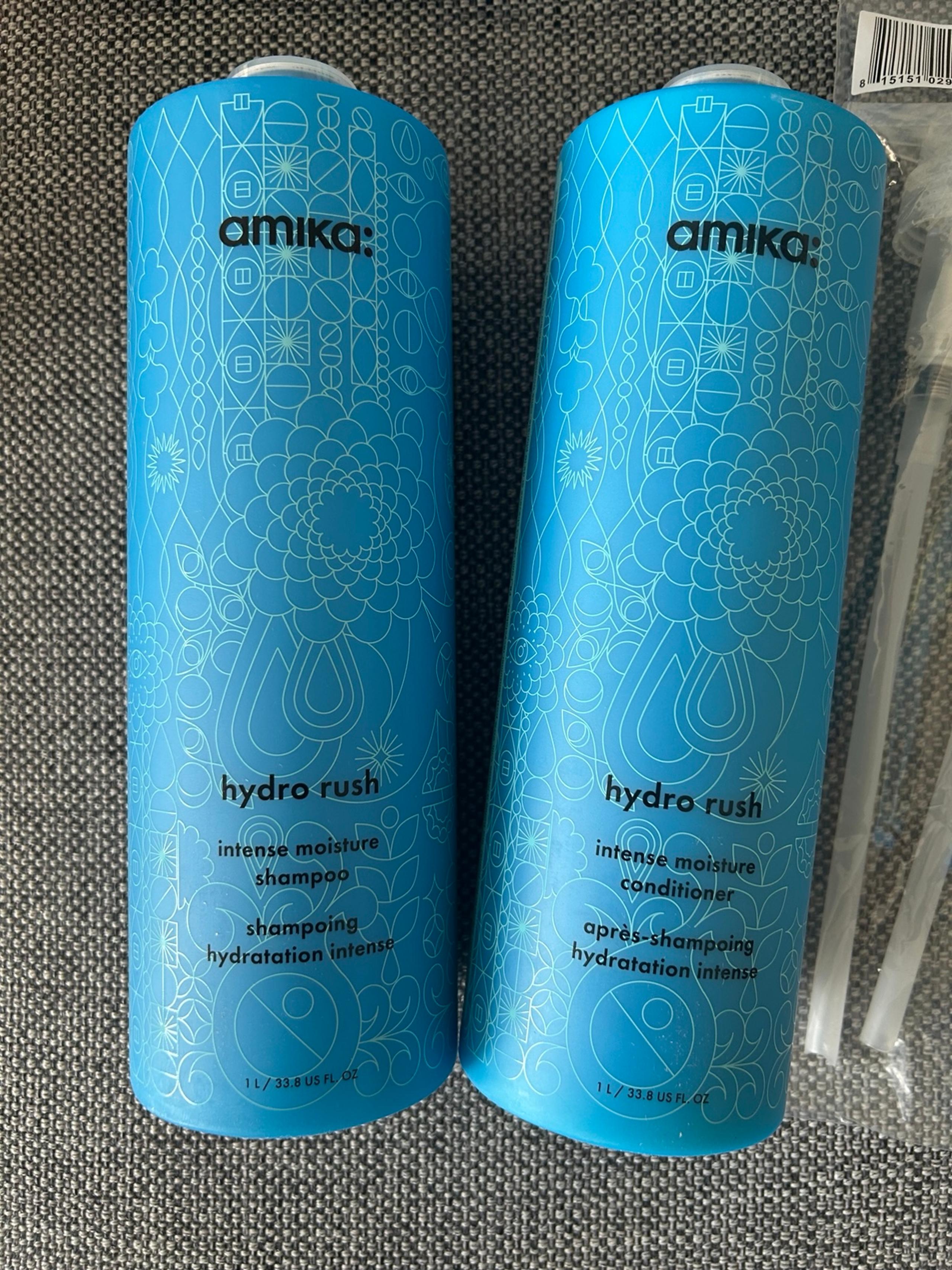 Hydro Rush Intense Moisture Liters Shampoo 33.8oz Conditioner 33.8oz sealed
