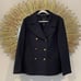 Banana Republic Double Breasted Navy Wool Jacket