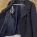 Banana Republic Double Breasted Navy Wool Jacket