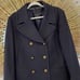 Banana Republic Double Breasted Navy Wool Jacket