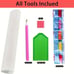 5D Diamond Painting Kit - 50X100cm Be Strong/Brave/ Humble/BadA