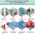 5D Diamond Painting Kit - 50X100cm Be Strong/Brave/ Humble/BadA