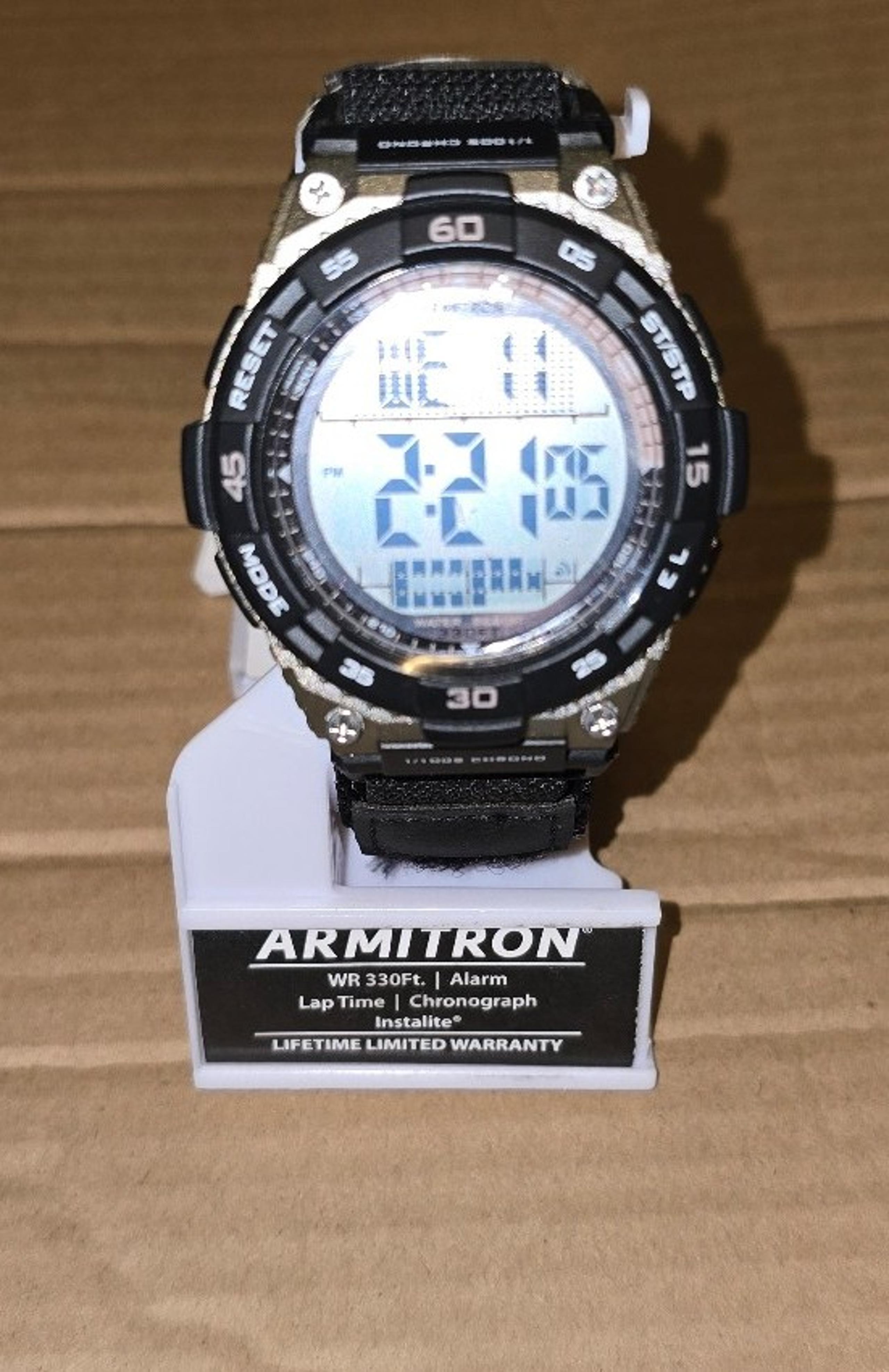 NEW Men's Armitron Sport Watch 40/8330BLK