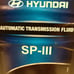 Lot of 3 Hyundai SP-III Automatic Transmission Fluid 1 Quart Part No. 00232-1901