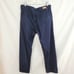 Hugo Boss Alabama Blue Chino Pants 36x32 Flat Front Navy