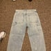 Paint splatter baggy jeans