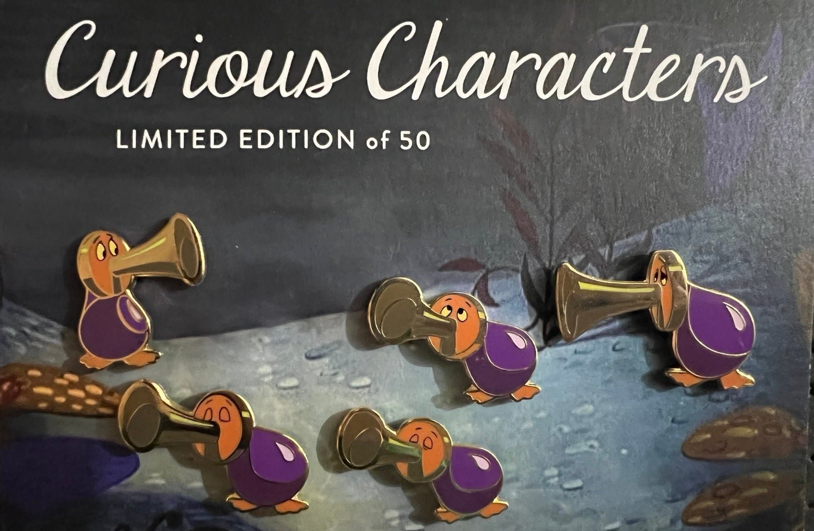 Alice in Wonderland pin set