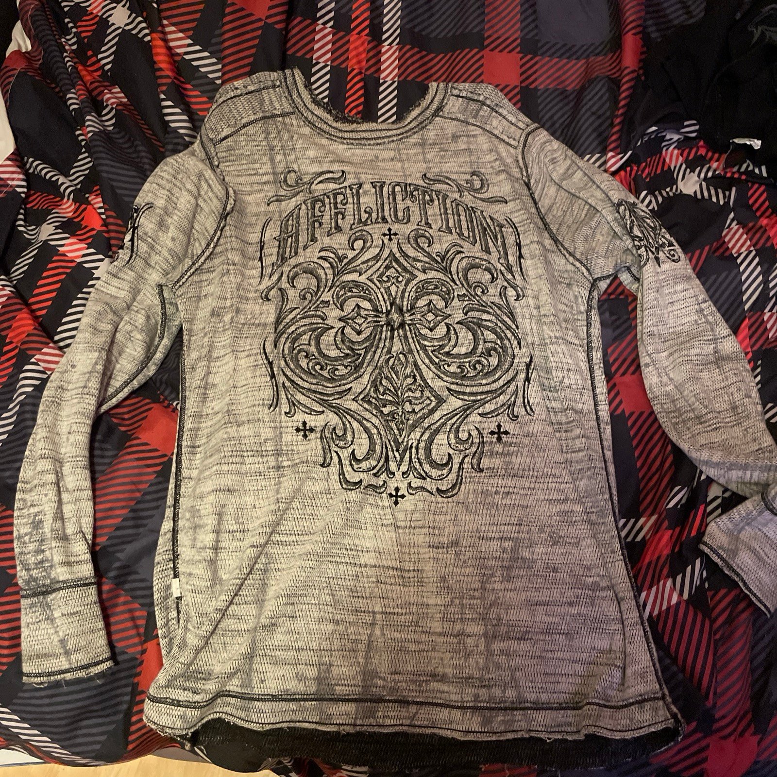 Affliction longsleeve reversible xl i take offers