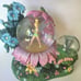 DISNEY STORE EXCLUSIVE TINKER BELL SPRING GARDEN SNOWGLOBE PLAYS SWAN LAKE