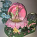 DISNEY STORE EXCLUSIVE TINKER BELL SPRING GARDEN SNOWGLOBE PLAYS SWAN LAKE
