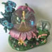 DISNEY STORE EXCLUSIVE TINKER BELL SPRING GARDEN SNOWGLOBE PLAYS SWAN LAKE
