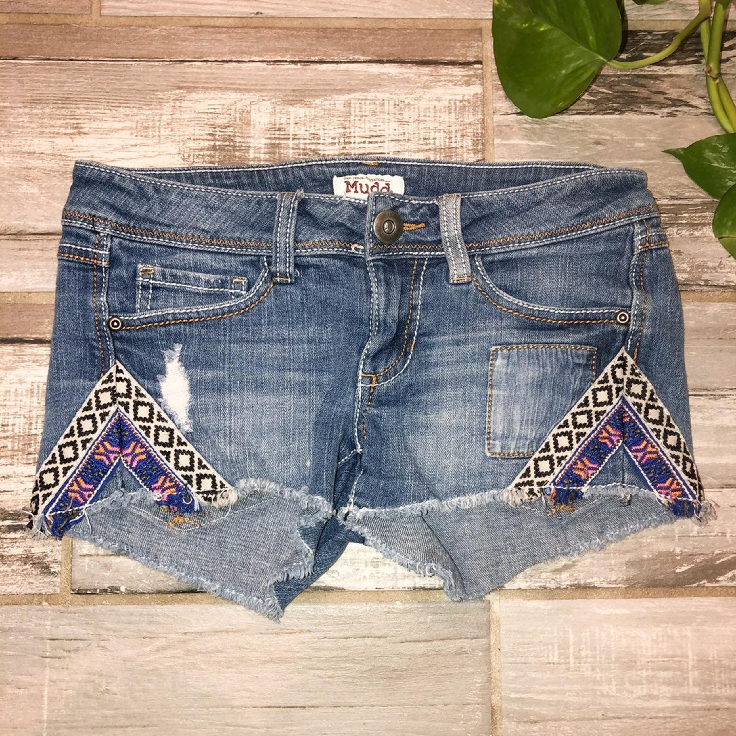 Mudd size 1 denim jean shorts