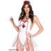 4-piece Sexy Naughty Seductive Nurse Adult Women Halloween Costume Cosplay