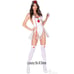 4-piece Sexy Naughty Seductive Nurse Adult Women Halloween Costume Cosplay
