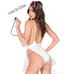 4-piece Sexy Naughty Seductive Nurse Adult Women Halloween Costume Cosplay
