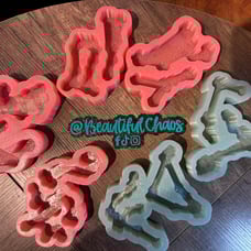 Zodiac constellation freshie soap candle molds
