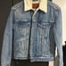 LEVIS PREMIUM DENIM ORIGINAL RED TAB WOMEN SHERPA LINED COLLAR JACKET XS NWOT