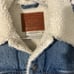 LEVIS PREMIUM DENIM ORIGINAL RED TAB WOMEN SHERPA LINED COLLAR JACKET XS NWOT