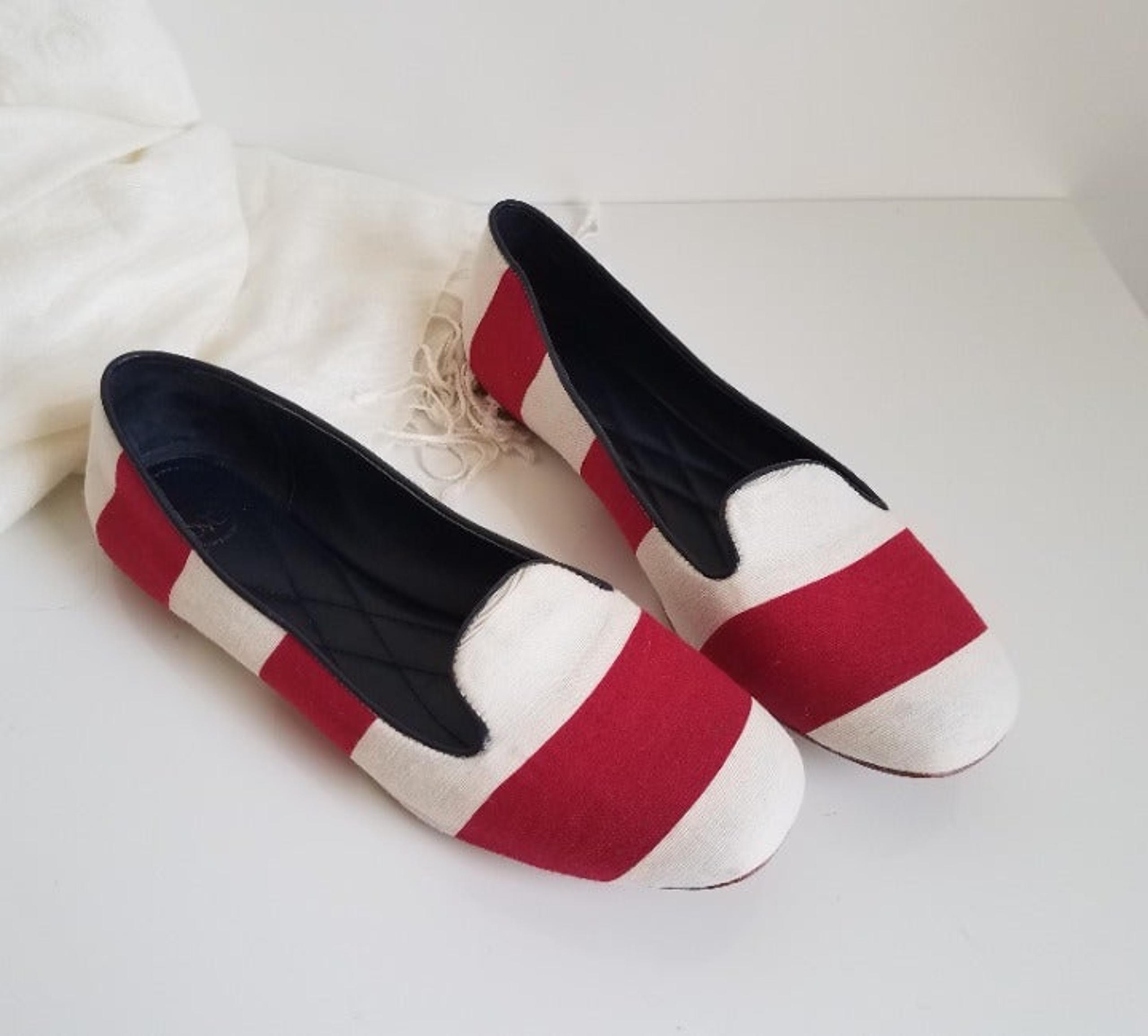 Johnston & Murphy Striped Loafers