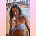 Bain de Minuit Gina Butterflies Bikini Top ONLY