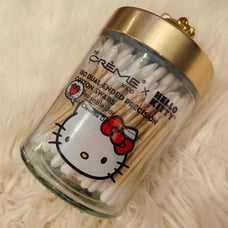 Hello Kitty 180 Precision Cotton Swabs + Jar