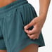 NWT Lululemon Hotty Hot LR Short 4 Long - Desert Teal - Size 6