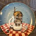 Gary Patterson comical cats hang plates