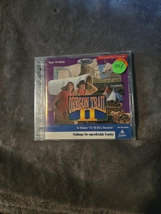 Ultra Rare Organ Trail 2 SEALED Windows 95 PC
