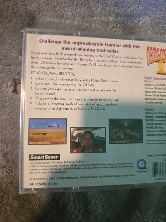 Ultra Rare Organ Trail 2 SEALED Windows 95 PC - detail